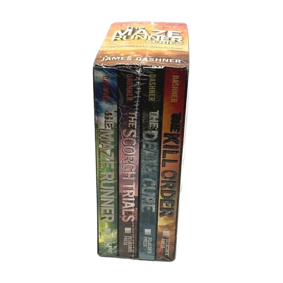 Maze Runner Childrens Books Boxset 4 Volume James Dashner New Sealed - Picture 3 of 8